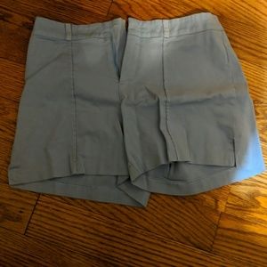Baby blue shorts